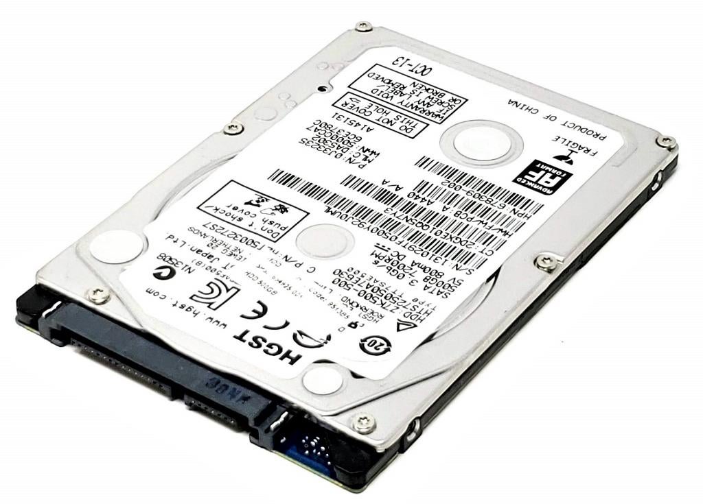 HP 805754-001 - 500GB 7.2K RPM SATA 7mm 2.5" Hard Drive, Computers en Software, Harde schijven, Facturen@maascomputers.nl, Ophalen of Verzenden