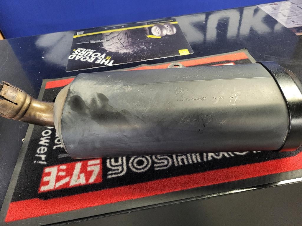 Suzuki V Strom 1000   2016 Einddemper origineel, Motoren, Onderdelen | Suzuki, Ophalen of Verzenden, Gebruikt