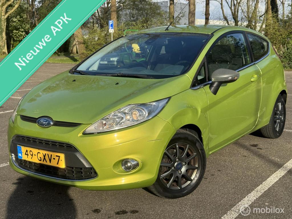 Ford Fiesta 1.25 Nieuw APK!, Voorwielaandrijving, 82 pk, Origineel Nederlands, Bedrijf