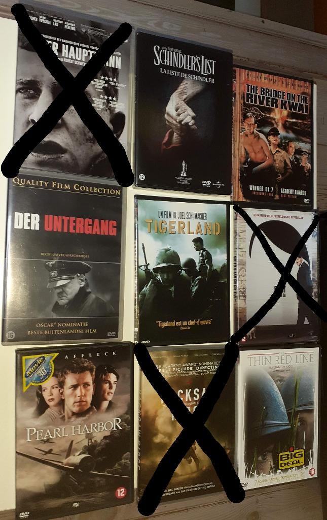 DVD lot 10 oorlogsfilms, Cd's en Dvd's, Vanaf 16 jaar, Ophalen of Verzenden, Nieuw in verpakking