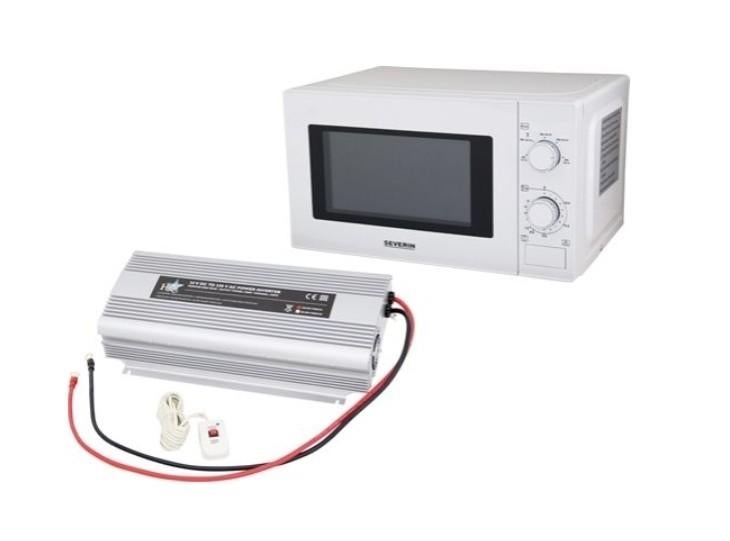 Omvormer 24V naar 220V - 1500W (Piek 1700W), Auto-onderdelen, Elektronica en Kabels, Universele onderdelen, Nieuw, Ophalen