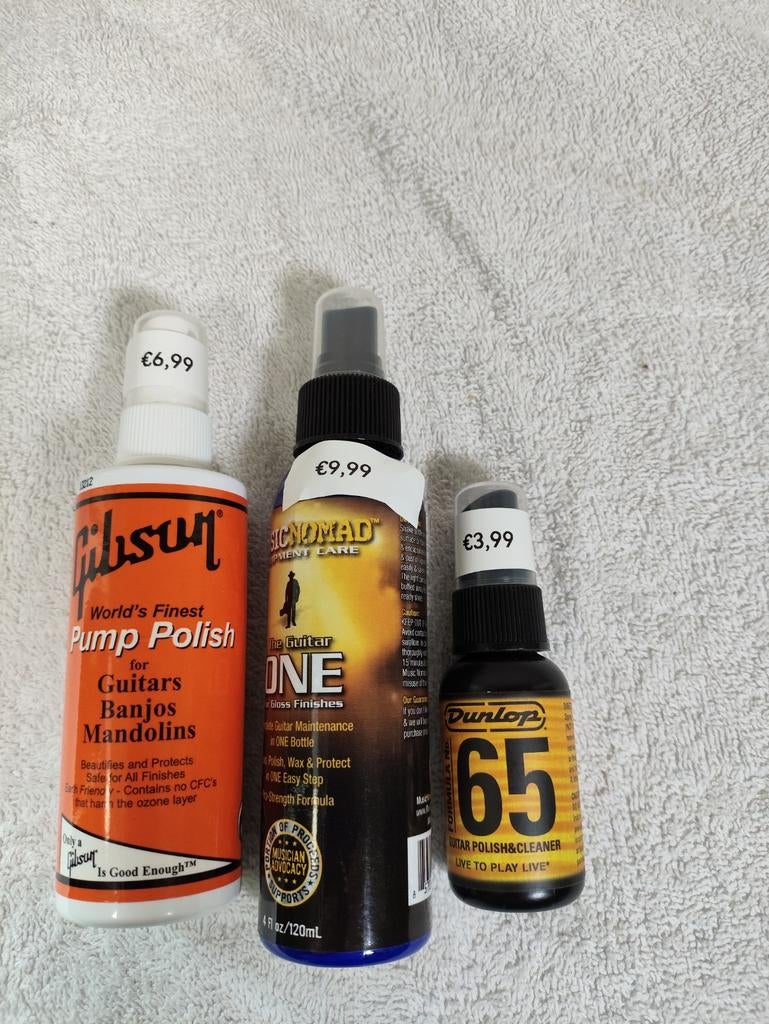 Gitaar onderhoud Gibson/Dunlop/Nomad/ prijzen zie foto's, Ophalen of Verzenden, Nieuw, Elektrische gitaar