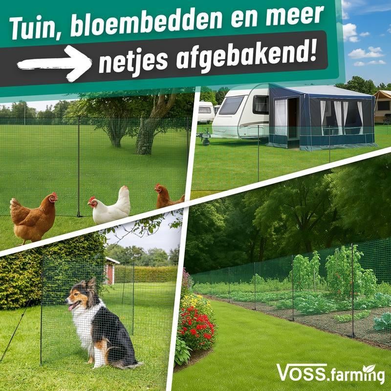 (Camping) dieren afscherming 90cm x 15 m, Ophalen, Zo goed als nieuw