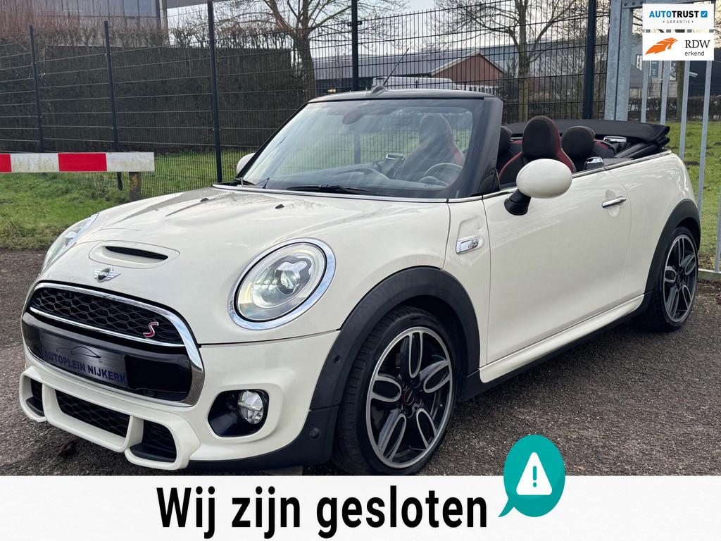 Mini Mini Cabrio 2.0 Cooper S Chili Serious Business LED 18i, Auto's, 1998 cc, Gebruikt, Euro 6, Cabriolet