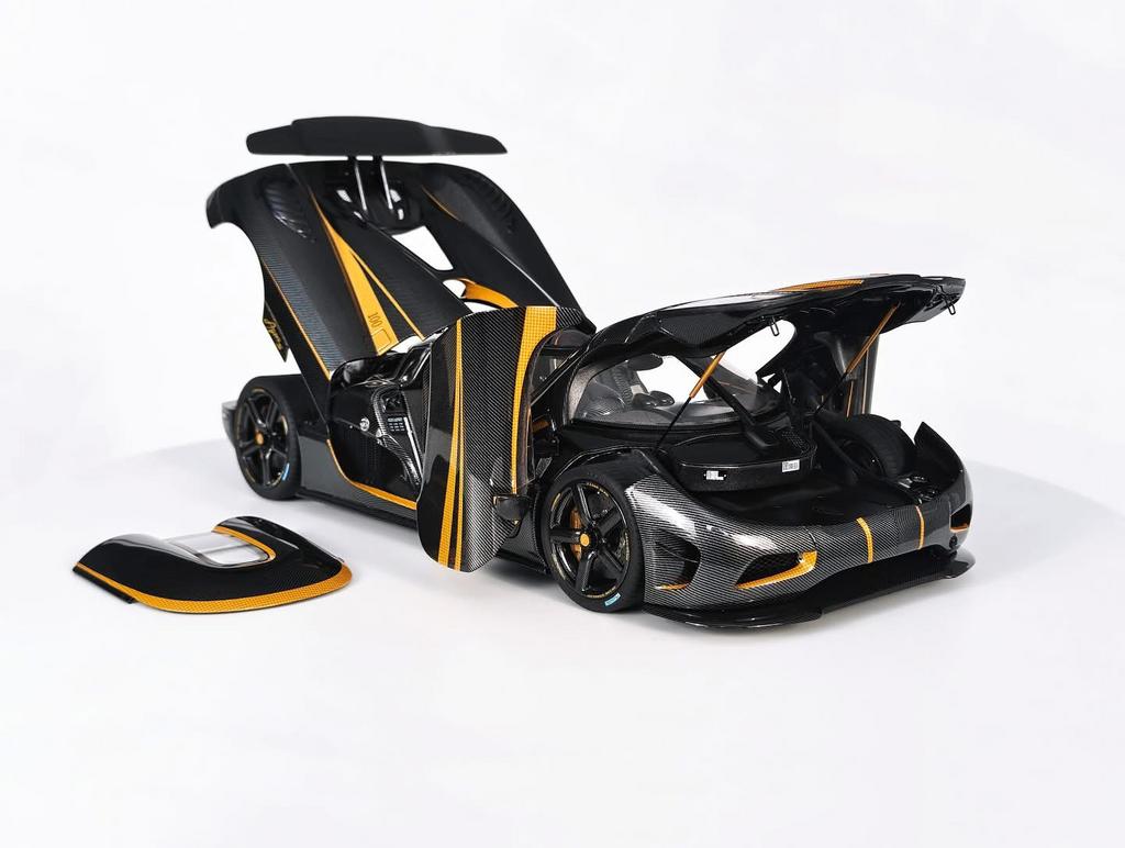 Frontiart Koenigsegg Agera S Hundra 1/18 full open resin, Ophalen of Verzenden, Nieuw, Overige merken