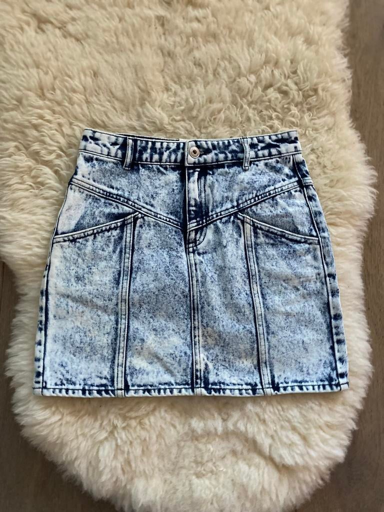 Les coyotes de Paris vintage acid wash spijkerrokje maat 12, Kinderen en Baby's, Kinderkleding | Maat 152, Ophalen of Verzenden