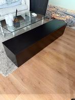 Zwart hangend tv meubel, Huis en Inrichting, Ophalen, Gebruikt, 100 tot 150 cm, Minder dan 100 cm