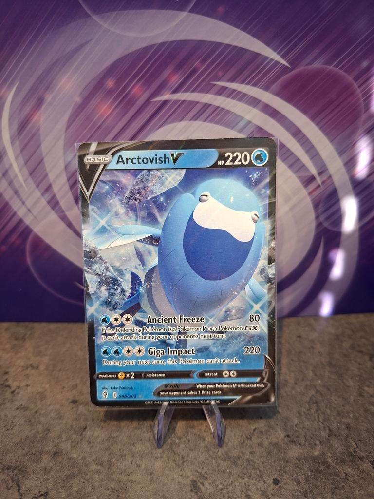 Pokemon kaart - Arctovish V 048/203 - Evolving Skies, Verzenden, Zo goed als nieuw