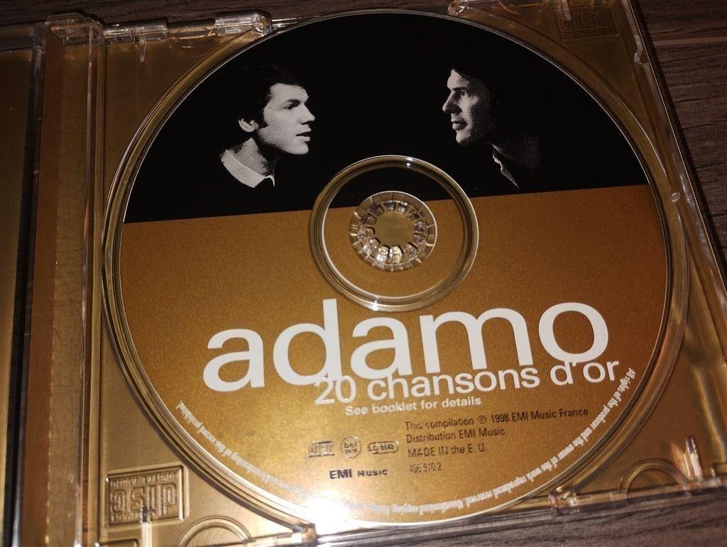 Adamo Salvatore - 20 Chansons D'or, Cd's en Dvd's, Ophalen of Verzenden, Zo goed als nieuw, Aziatisch