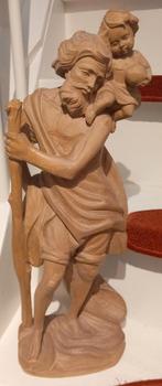 Sint Christoffel  hout, Ophalen of Verzenden