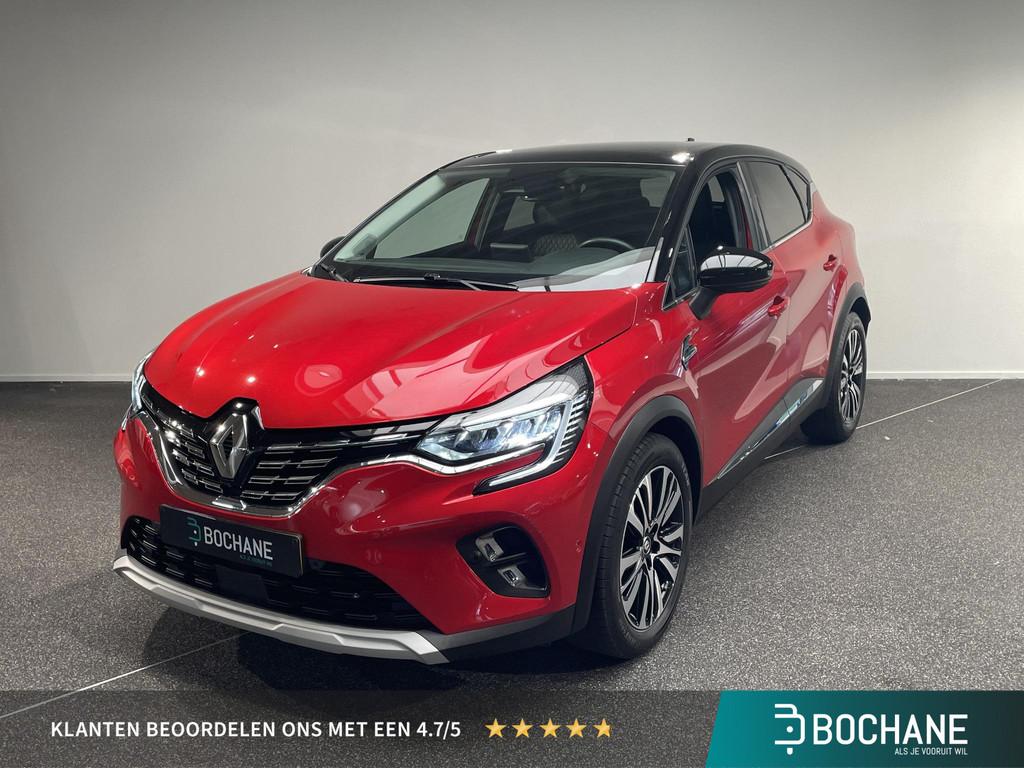Renault Captur 1.3 mild hybrid 160 iconic | Panoramadak | Le, Gebruikt, 4 cilinders, Met garantie (alle), Bedrijf