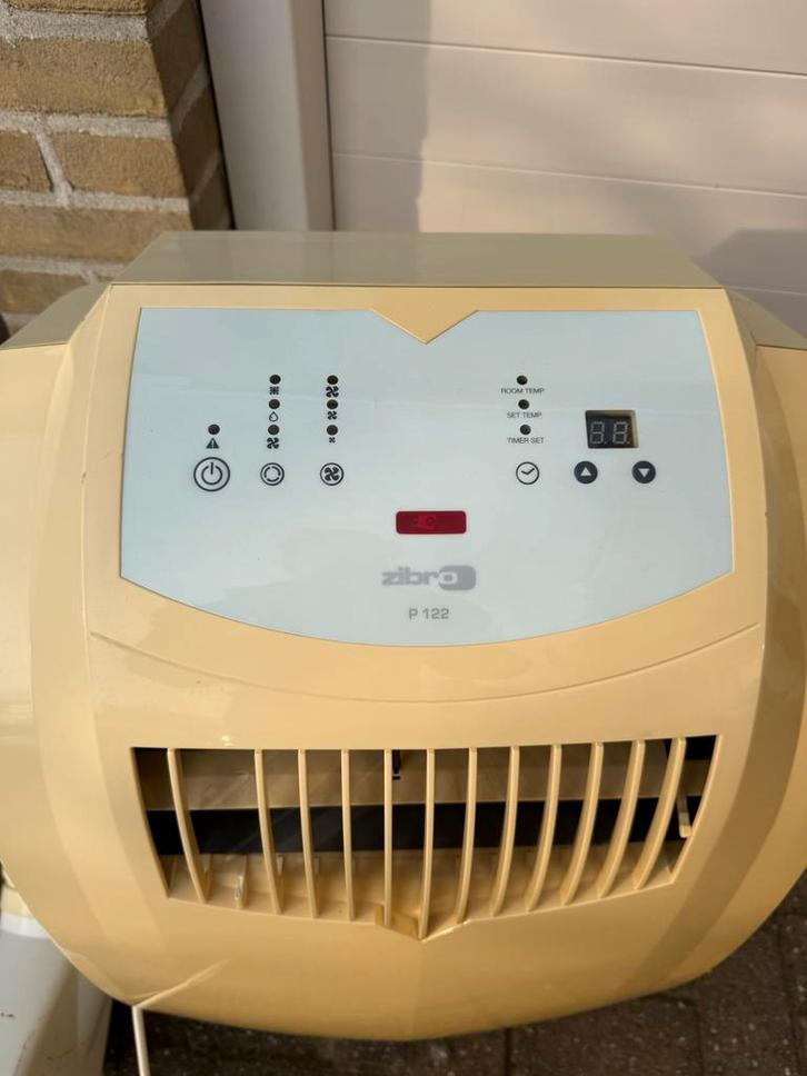 Zibro P122 Mobiele Airco - Koel en Ontvochtig, Witgoed en Apparatuur, Airco's, Gebruikt, Mobiele airco, Minder dan 60 m³, 3 snelheden of meer