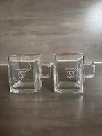 Senseo Glazen Kopjes • Vierkant • Set van 2, Ophalen, Gebruikt