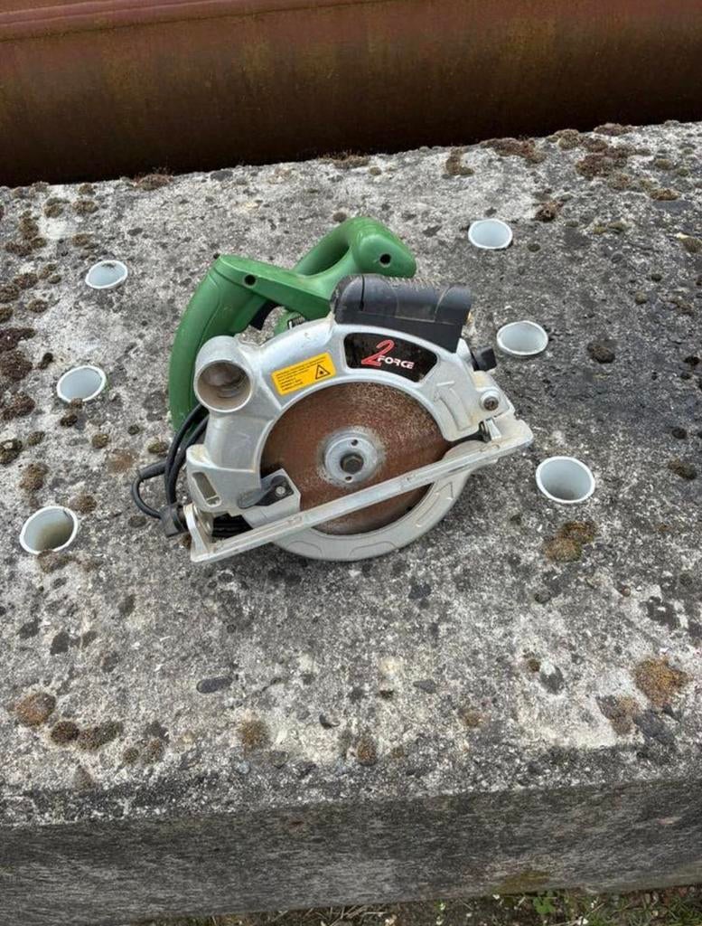 Cirkelzaag, Ophalen of Verzenden, Gebruikt, 1200 watt of meer, Cirkelzaag