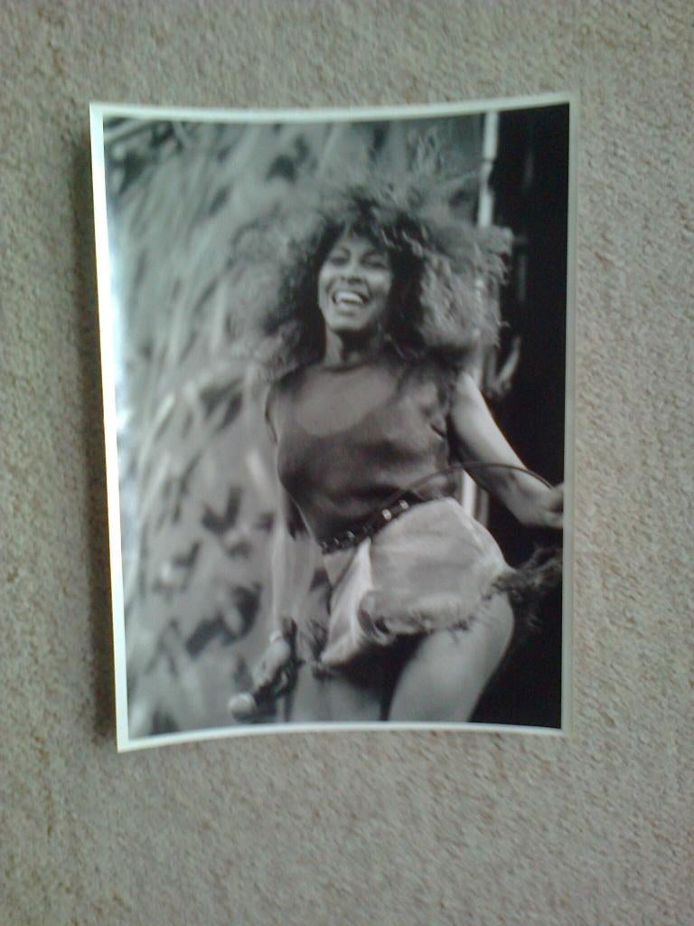 Echte foto Tina Turner 30x21 g, Verzamelen, Ophalen of Verzenden, Zo goed als nieuw, Foto of Kaart