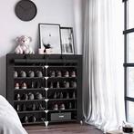 Hoppa! RXJ12H Schoenenrek, 7 planken zwart van €33 voor €9, 100 tot 150 cm, 100 tot 150 cm, Nieuw, Ophalen of Verzenden