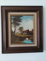 Mooi schilderij landschap!!!, Antiek en Kunst, Kunst | Schilderijen | Klassiek, Ophalen