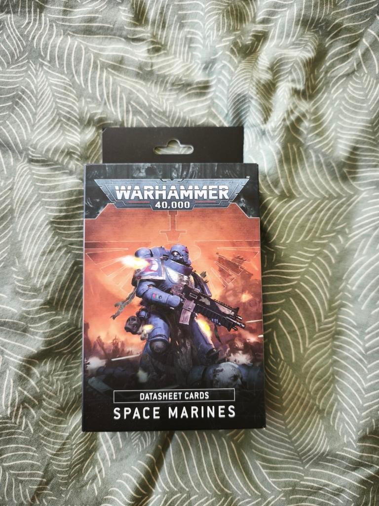 Warhammer 40K 10e Space Marines Datasheet Kaarten, Ophalen of Verzenden, Nieuw, Warhammer 40000, Toebehoren