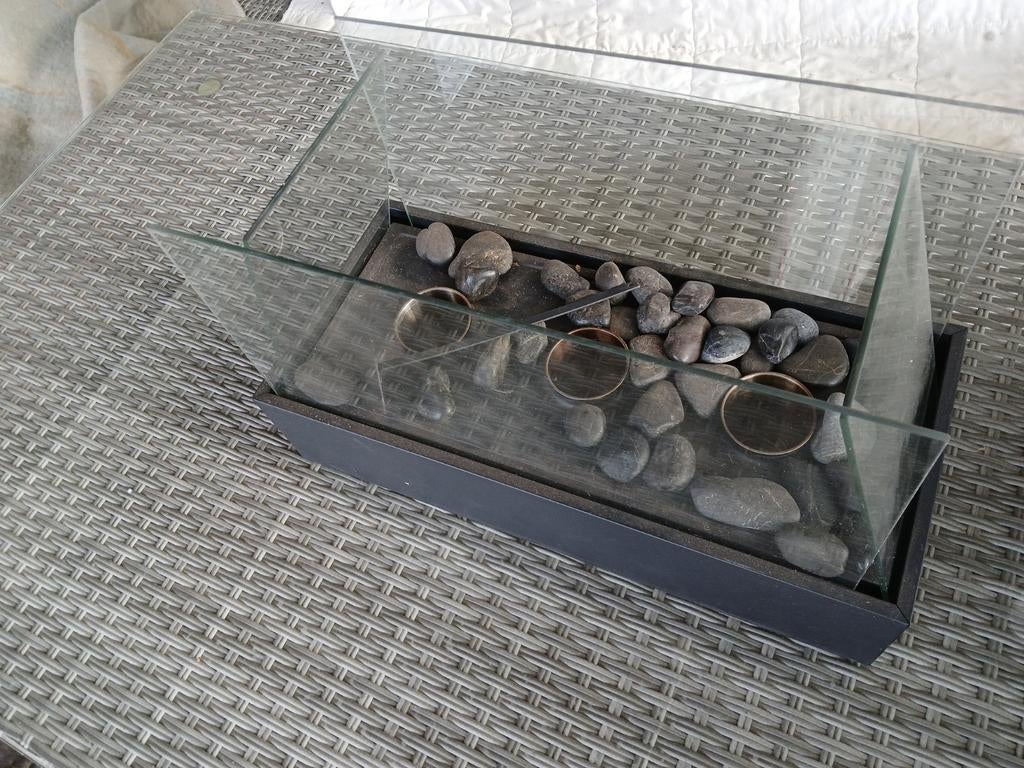 Ethanol sfeerhaard voor op tafel, Ophalen, Zo goed als nieuw