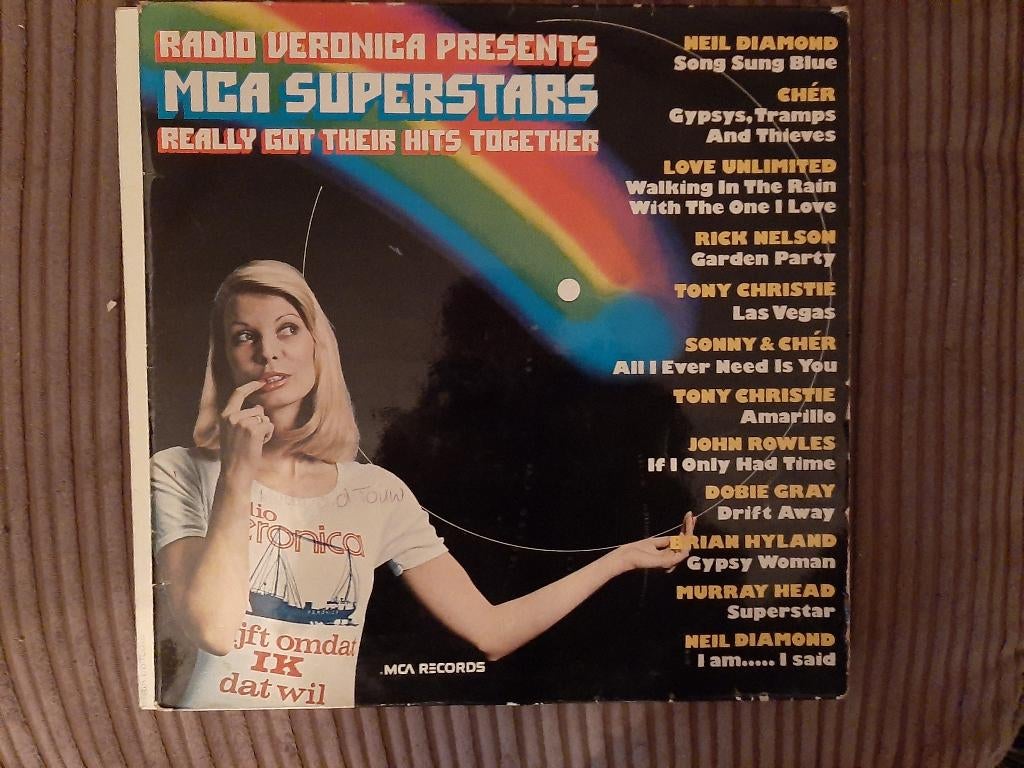 LP MCA Superstars / Various artists, Cd's en Dvd's, Vinyl | Verzamelalbums, Gebruikt, Ophalen of Verzenden, 1970 - 1979, Pop