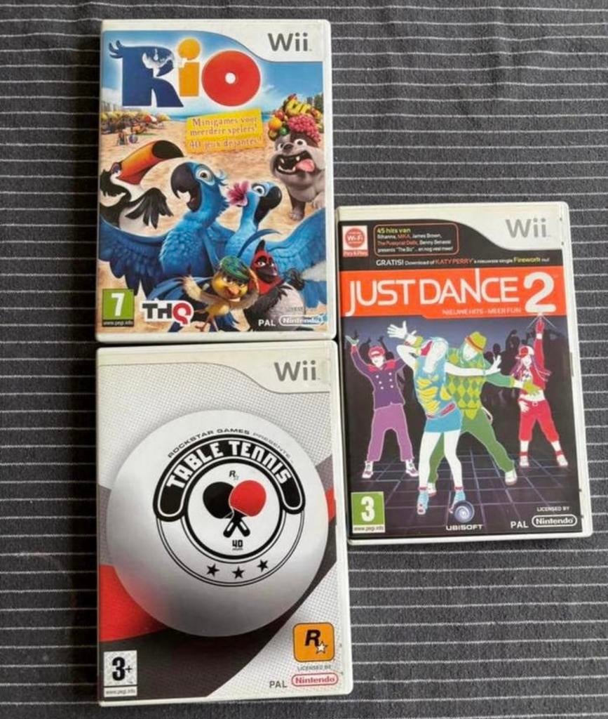 Wii Spellen, 3 spelers of meer, Ophalen of Verzenden, Zo goed als nieuw, Vanaf 3 jaar