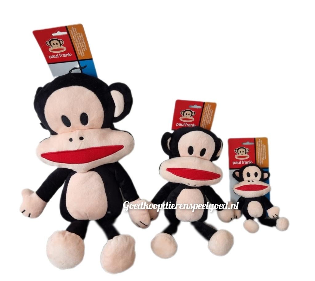 Hondenspeelgoed  " Knuffel Paul Frank aap Julius " S, M of L, Ophalen of Verzenden, Nieuw, Knuffels
