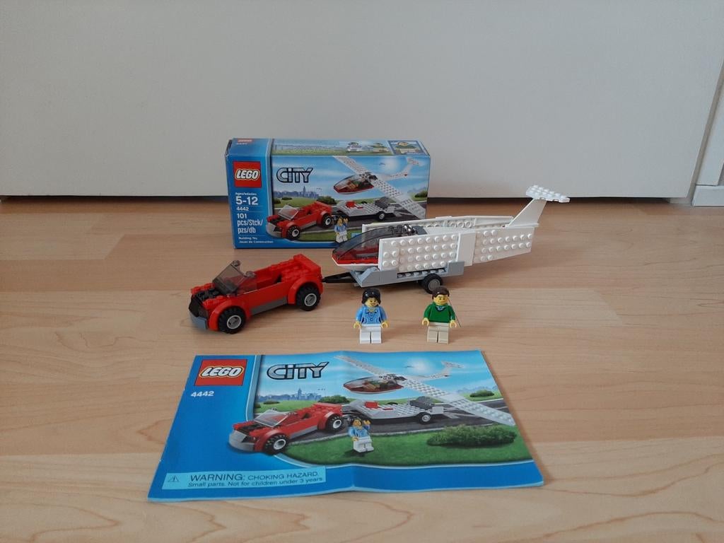 Lego City 4442 Zweefvliegtuig, Kinderen en Baby's, Speelgoed | Duplo en Lego, City, Lego, Ophalen of Verzenden, Zo goed als nieuw