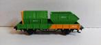 Bam Lage Bakwagon met Puin en Afsluitbare Container (02), Wisselstroom, Wagon, Ophalen of Verzenden, Märklin