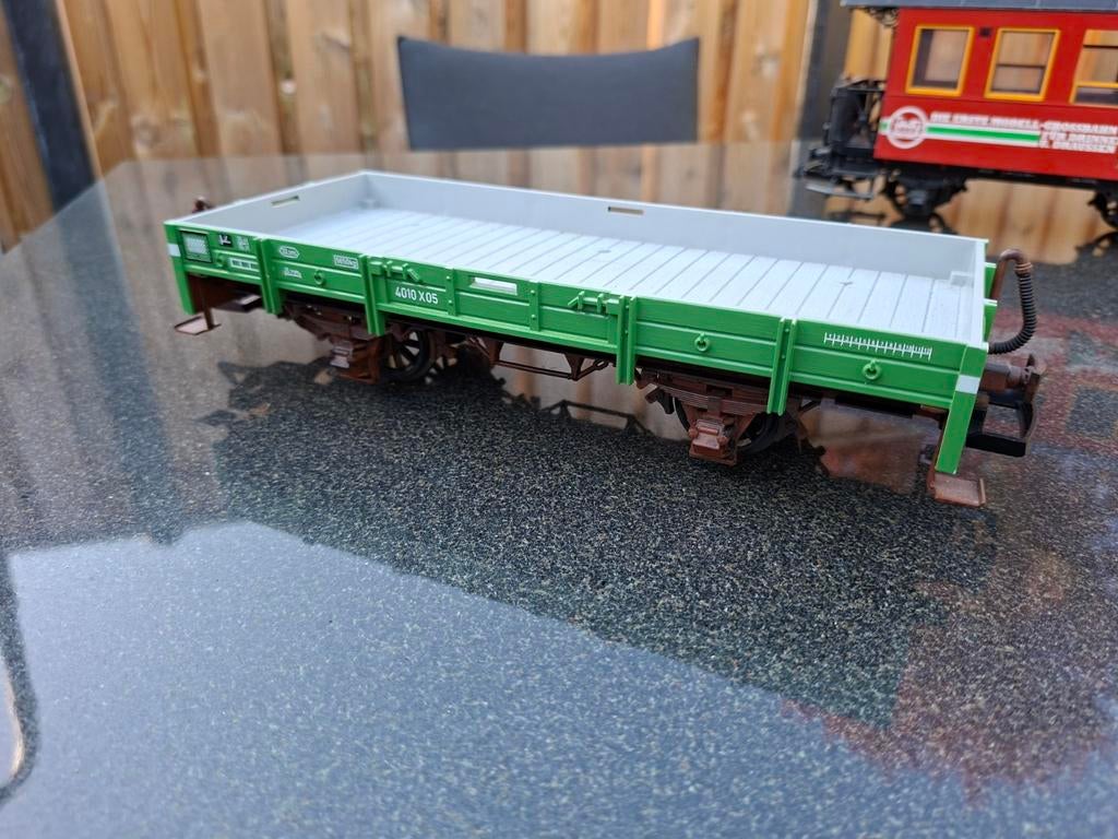 Aangepaste kleurstelling goederen wagon, Ophalen of Verzenden, Gebruikt, Wagon, LGB