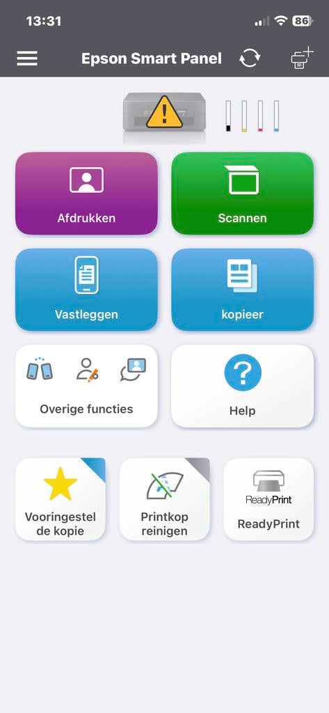 Epson XP-2100 Wifi Expression Home printer, Computers en Software, Printers, Zo goed als nieuw, All-in-one, Inkjetprinter, Kleur printen