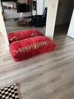Grote Marokkaanse Poef, Ophalen, Gebruikt, 75 tot 100 cm, Stof