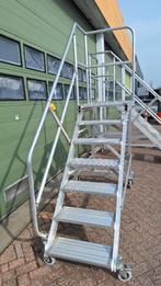 Bordestrap Platformtrap boottrap 7 treden 152 cm Zarges, Ophalen, Gebruikt, Trap, Minder dan 2 meter