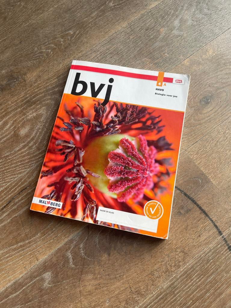 Biologie voor jou 4A, 4B, 5A, 5B HAVO, Boeken, Schoolboeken, Ophalen of Verzenden, Gelezen, HAVO, Biologie