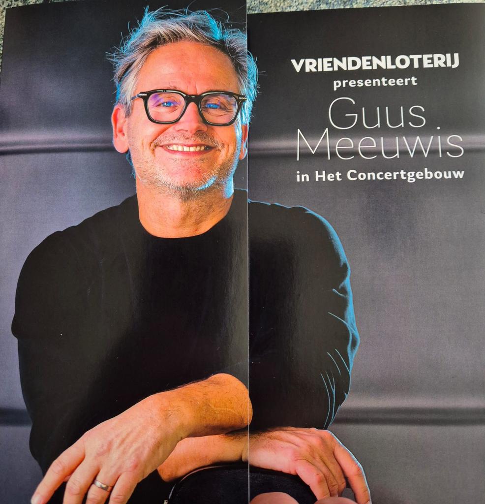2 tickets Guus meeuwis Amsterdam, Twee personen, Juni, Levenslied