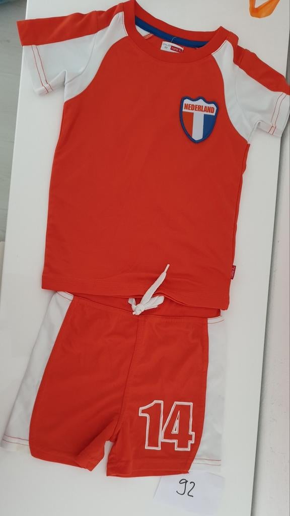 Name it voetbalteneu Nederland oranje nr 14 maat 92, Ophalen of Verzenden, Zo goed als nieuw, Name It, Jongen of Meisje