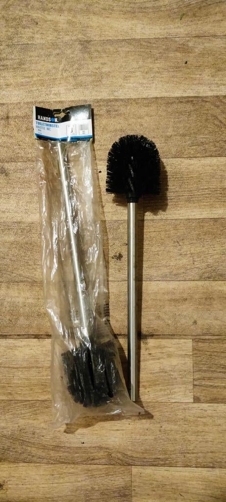 Nieuwe toiletborstel - nooit gebruikt!, Ophalen of Verzenden, Nieuw, Zwart, Overige typen