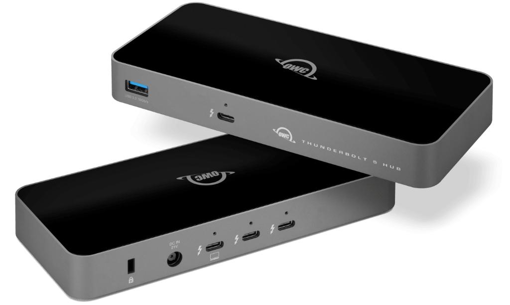 OWC Thunderbolt 5 Hub 80 Gb/s voor o.a. MacBook, Computers en Software, Dockingstations, Ophalen of Verzenden, Nieuw, Docking station