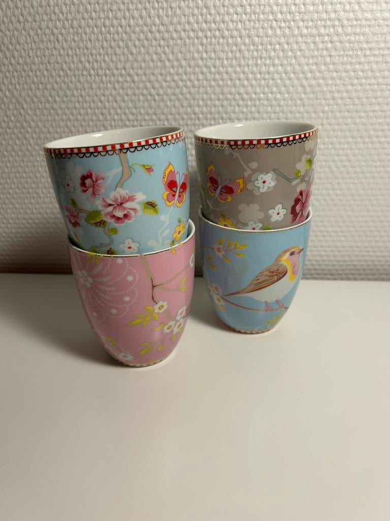 Pip Studio koffie- en/of theemokken, Huis en Inrichting, Keuken | Servies, Ophalen of Verzenden, Zo goed als nieuw, Overige stijlen