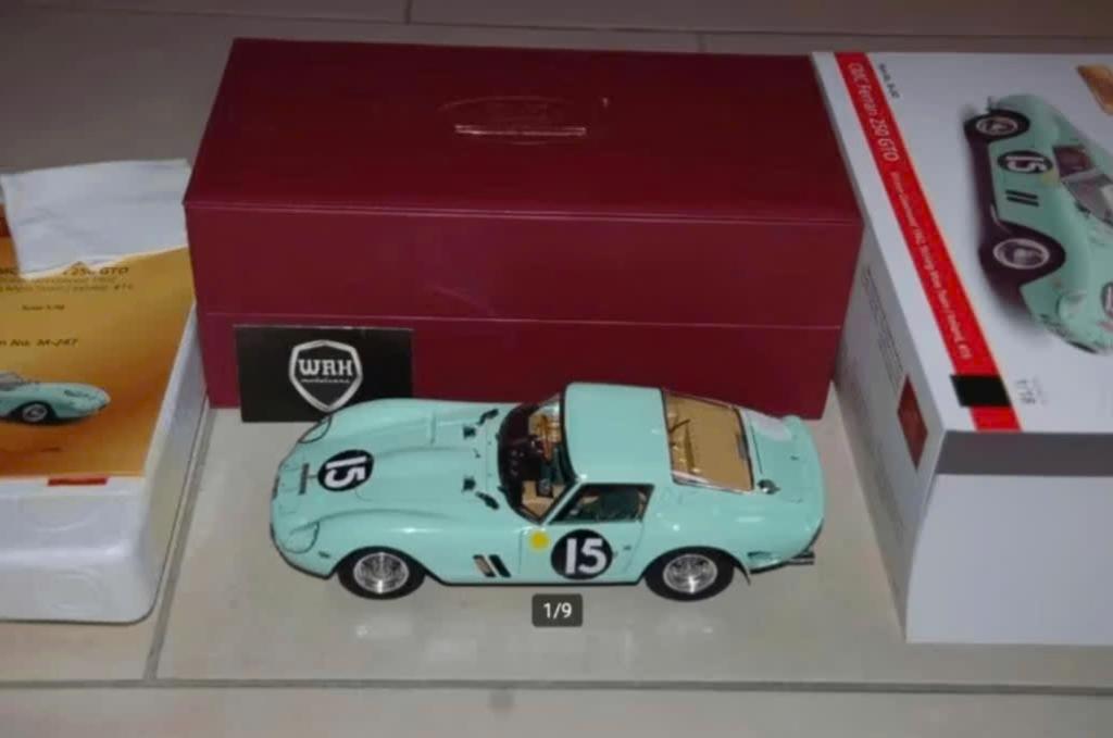 1:18 FERRARI 250 GTO GOODWOOD #15 Moss CMC M-247 in box WRH, Verzenden, Zo goed als nieuw, Auto, Overige merken