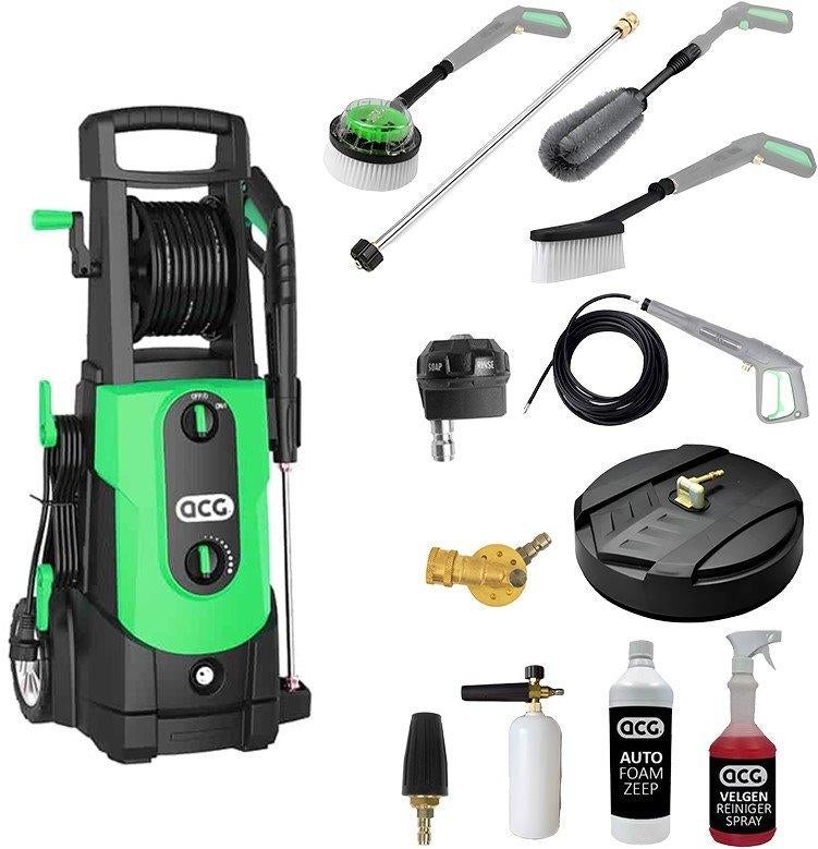 Actie ACG Hogedrukreiniger Hogedrukreinigers terrasreiniger, Tuin en Terras, Hogedrukreinigers, Ophalen, Met autostop en -start