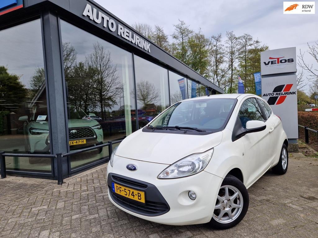 Ford Ka 1.2 Champions Edition start/stop /AIRCO/LMV, Auto's, Voorwielaandrijving, Euro 5, Stof, Gebruikt