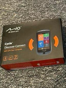 Te koop 1x gebr Mio Discover Connect fietsnavigatie nw €260, Ophalen, Zo goed als nieuw