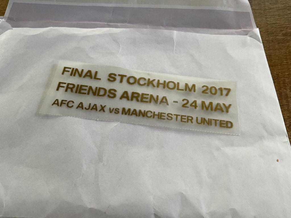 Ajax patch stockholm 2017, Ophalen of Verzenden, Nieuw, Overige typen