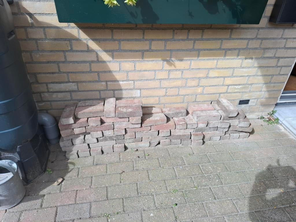 stenen gratis, Doe-het-zelf en Verbouw, Metselstenen, Ophalen, Bakstenen