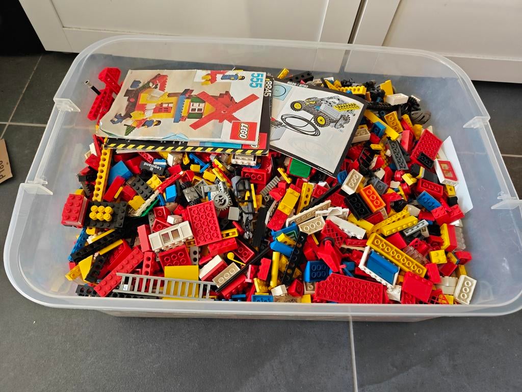 Grote bak Lego, Ophalen of Verzenden, Zo goed als nieuw