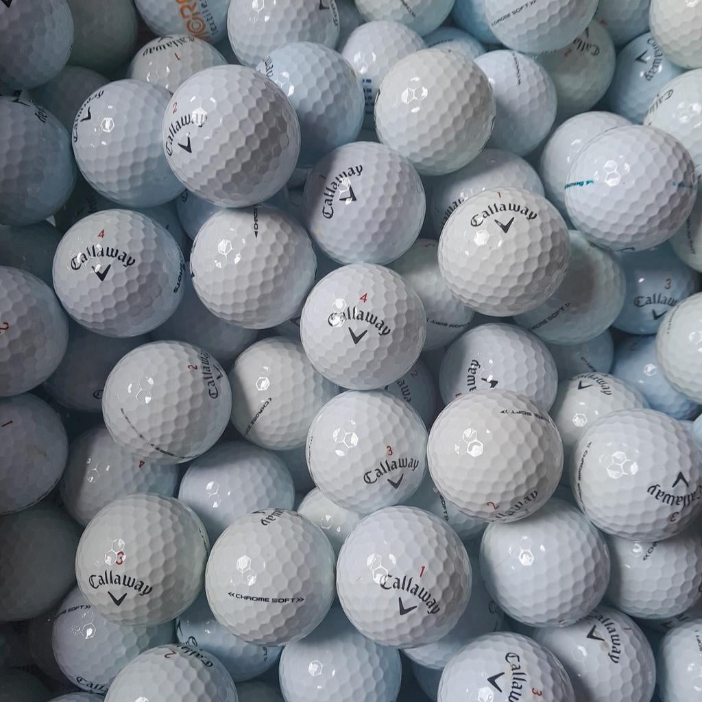 50x Callaway Chrome soft golfballen, Sport en Fitness, Golf, Bal(len), Callaway, Ophalen of Verzenden