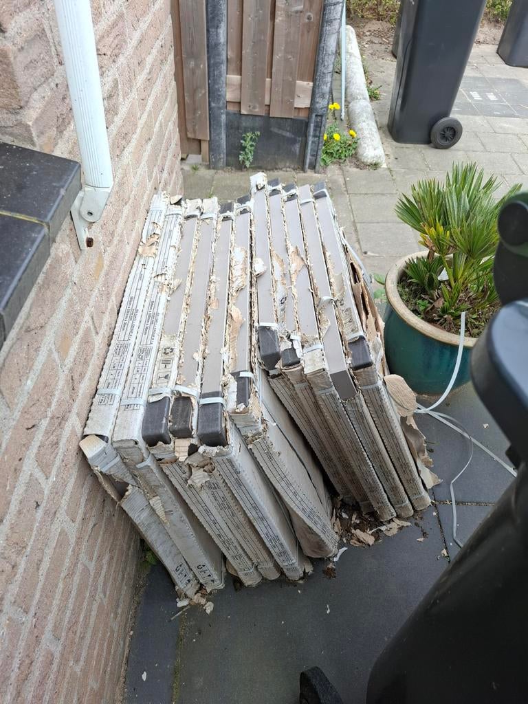 Tuintegel Kera3Line Desert, Ophalen, Nieuw, Hout