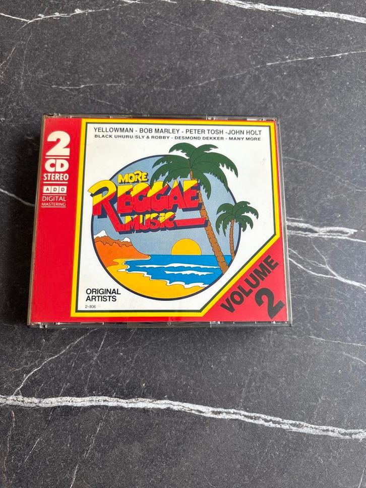 More Reggae Music Volume 2 - 2CD Bob Marley e.a., Cd's en Dvd's, Cd's | Reggae en Ska, Gebruikt, Boxset, Ophalen