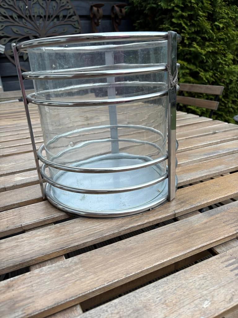 Vaas Riviera Maison, Ophalen, Overige kleuren, Minder dan 50 cm, Glas