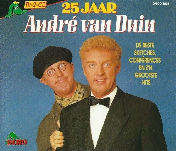 2-LP - André van Duin – 25 Jaar André Van Duin, Inclusief binnenhoes, Ophalen of Verzenden, Zo goed als nieuw, Levenslied of Smartlap